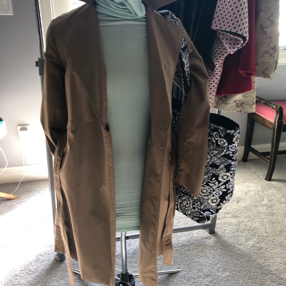 EUC Banana Republic Trench Coat/Jacket - Picture 5 of 8